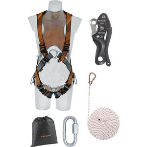 Skylotec Sicherheitsgurt Rescue Kit High Rack 2, 2-Punkt, Auffanggurt, Set, bis 140kg, Größe L/XXL