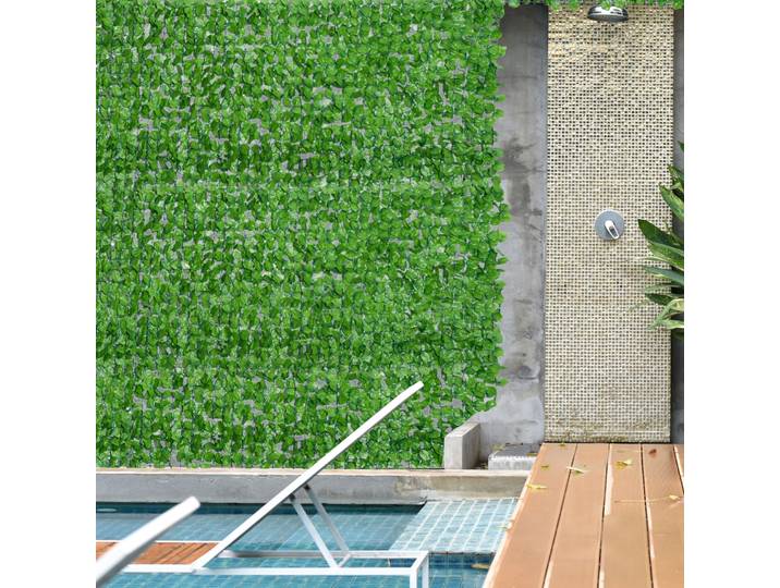 Outsunny Haies Artificielles Érable 3x1m Anti-UV Vert