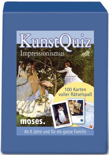 Birgit Poppe - Moses Verlag 384 - Kunst Quiz Impressionismus - Preis vom 09.10.2026 07:28:09 h