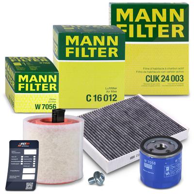 Mann-filter Inspektionspaket Set A [Hersteller-Nr. 40968927] für Opel