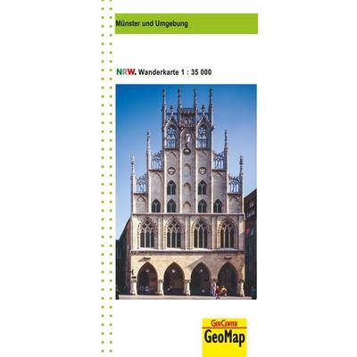 Münster und Umgebung Wanderkarte NRW, Sonstige von Geobasisdaten: Land NRW, GeoMap, 978-3-95965-041-0