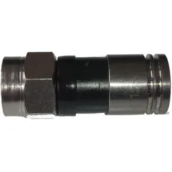 Axing EX6-51/83 F-Kompressionsstecker NITIN für Koaxialkabel mit Dielektrikum 4,8 mm EX65183 EX 6-51/83