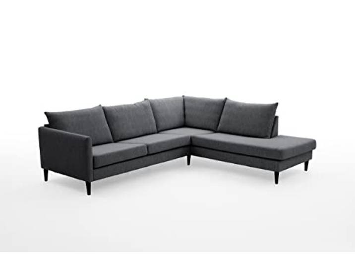 Atlantic Home Collection Ecksofa mit Ottomane rechts