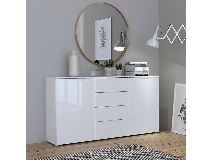 Buffet 165 x 85 x 34cm Blanc