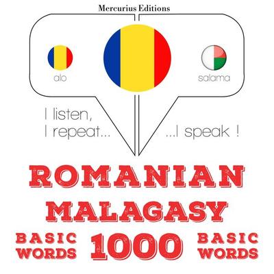 Malgașă - Romania: 1000 de cuvinte de bază - JM Gardner, Audio, 9782821144187