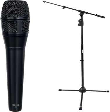 Shure Nexadyne 8/S Stand Bundle Schwarz