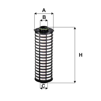 FILTRON Ölfilter OE 693/2 110mm für Iveco