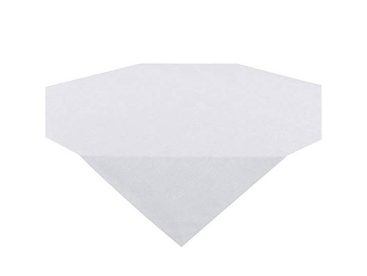 Tischdeckenshop24 Tischdecke WIEN weiß Premium, schmutzabweisend, ganzjährig, quadratisch 85x85 cm