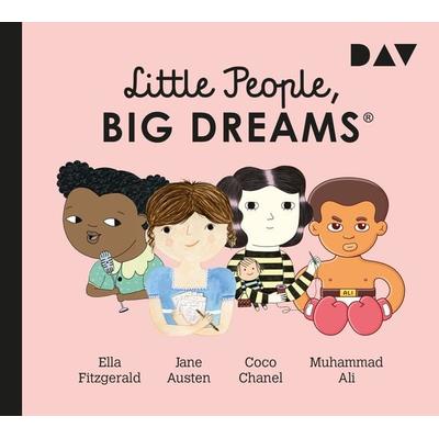 Little People, Big Dreams® – Teil 2: Ella Fitzgerald, Jane Austen, Coco Chanel, Muhammad Ali - María Isabel Sánchez Vegara, CD, 9783742416513