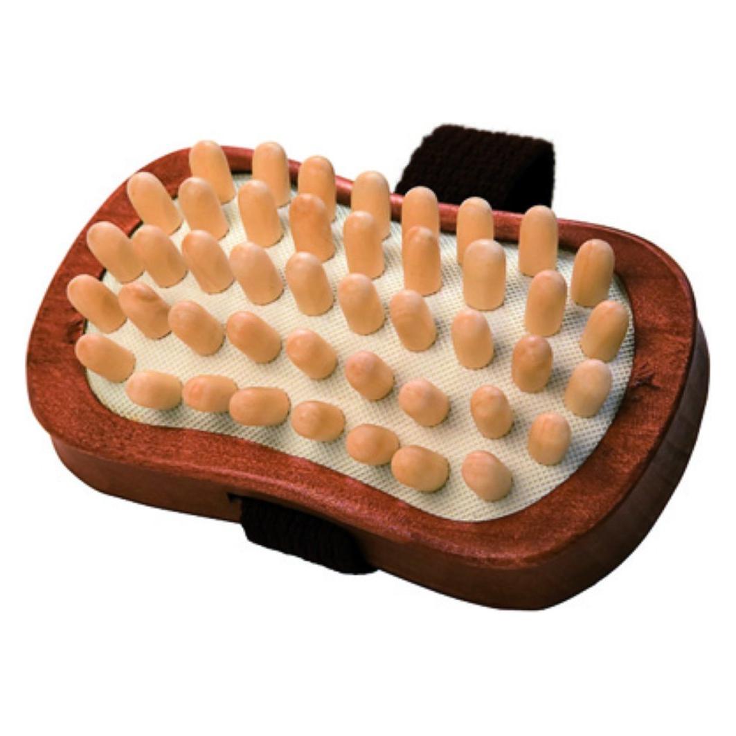 Body Vital Cellulite-Handbürste mit Holznoppen (47012095)
