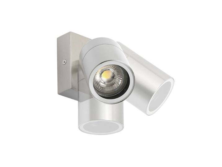 Applique murale extérieure en acier IP44 orientable et inclinable