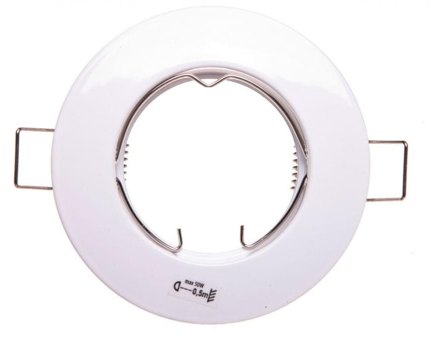 Kanlux LUTO CTX ronde LED inbouwspot voor plafond, wit, Ø 8,5 cm