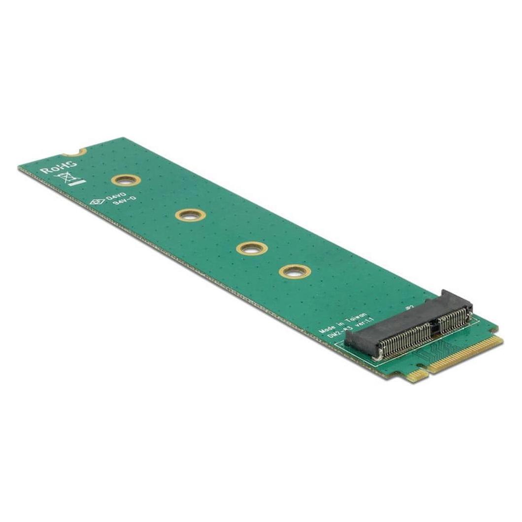 Delock Adapter M.2 Key M male > M.2 Key E slot (11 cm) (65831)