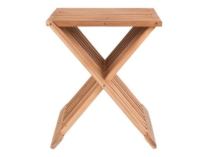 House Nordic Esszimmerstuhl Erto Hocker Teak.