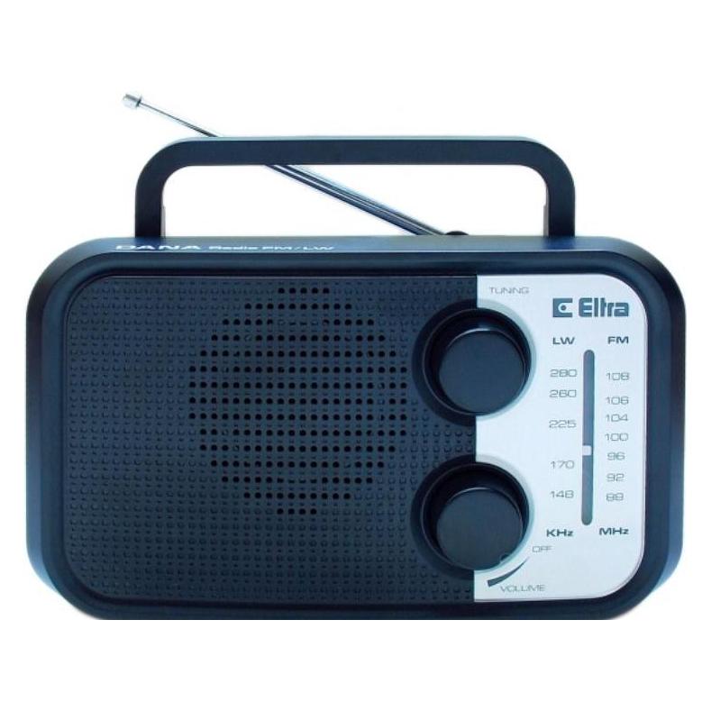 Elta Radio DANA black (AM, FM, LW) (5907727027967)