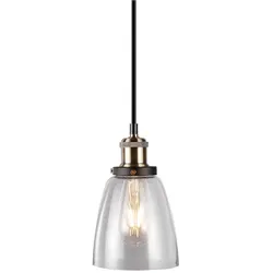 Decken Hänge Beleuchtung Büro dimmbar Pendel Lampe Fernbedienung im Set inkl. RGB LED Leuchtmittel