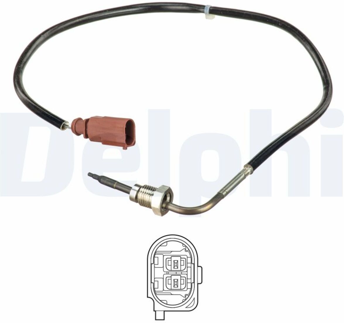 Sensor, Abgastemperatur DELPHI TS30154