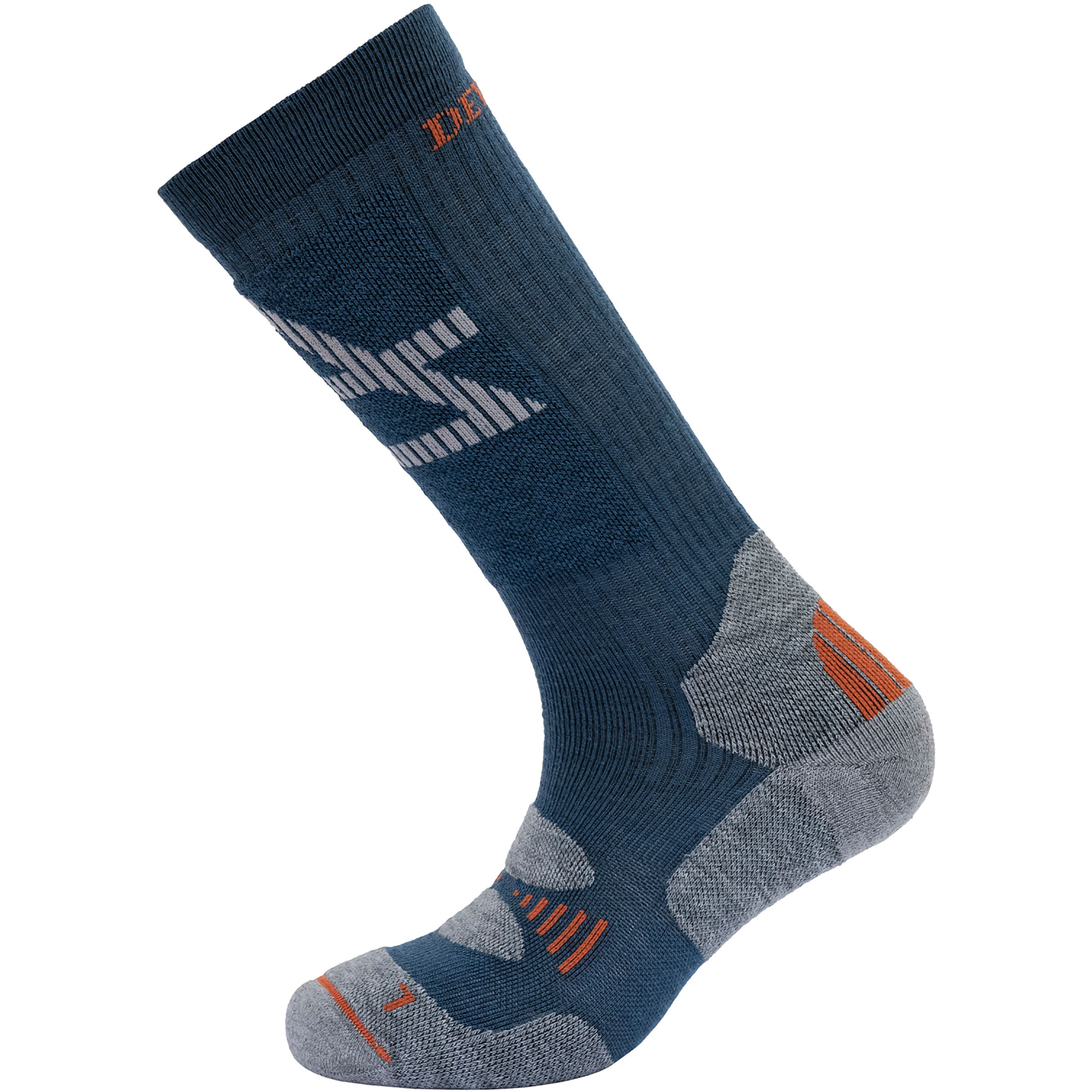 Devold Cross Country Merino Skisocken blau Größe 41 Skifahren | Freeride Elastisch Merinowolle