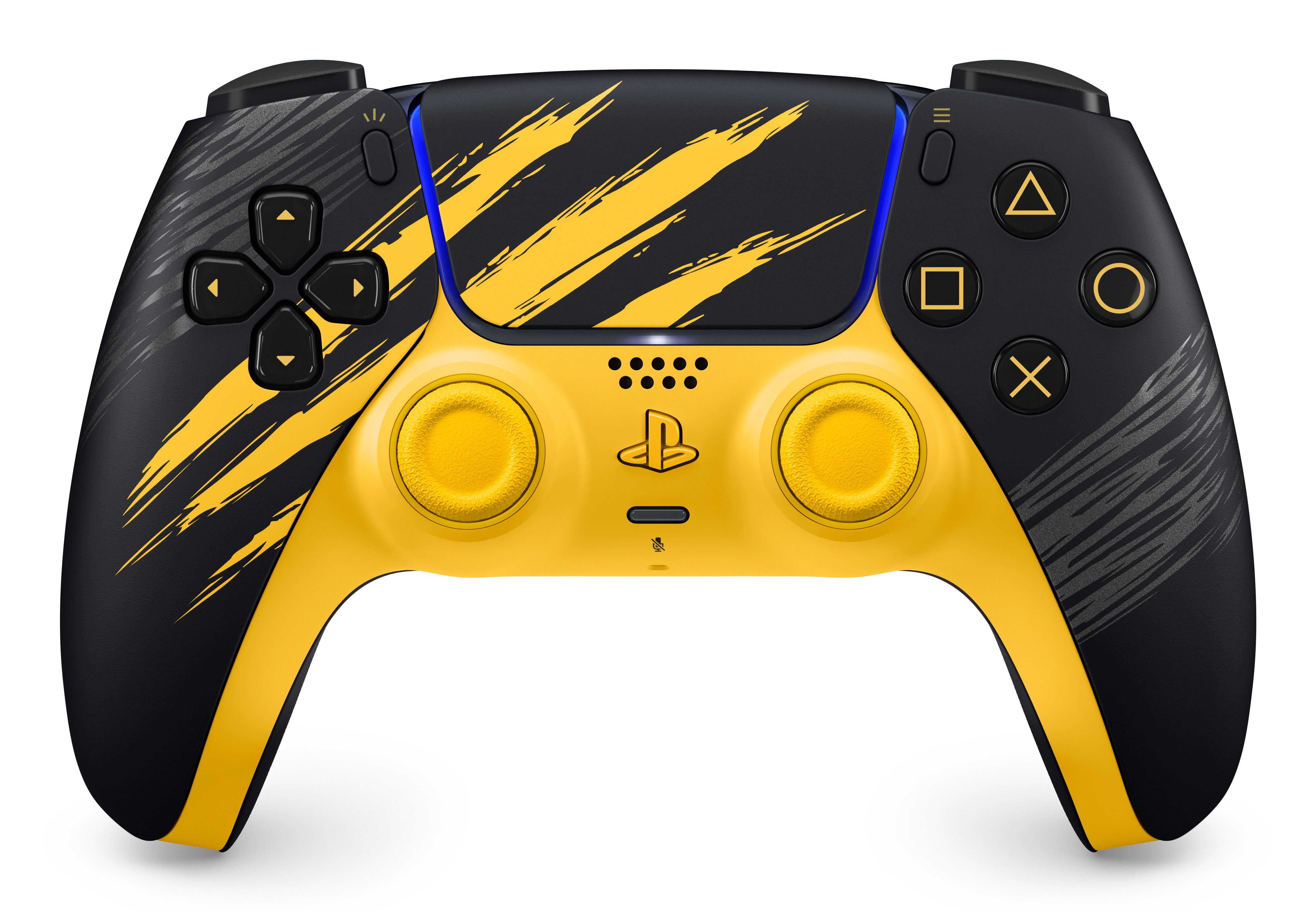 Sony DualSense Wireless Controller - Marvels Wolverine Digital Gamepad für PlayStation PS5 (Schwarz, Gelb) 1000056856