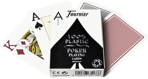 Fournier 2800-2 Jumbo Index speelkaarten van 100% plastic