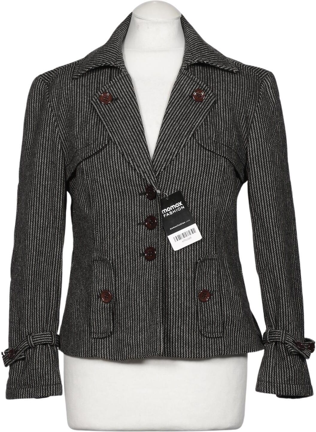 Escada Sport Damen Blazer, Grau, Gr. EU 36, Schurwolle - Second Hand
