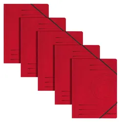 herlitz Eckspanner Easy Orga DIN A4 rot