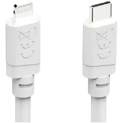 Hama Ladekabel, USB-C - Lightning, für iPhone/iPad, MFi, 2 m, Weiss (2 m, USB 2.0), USB Kabel