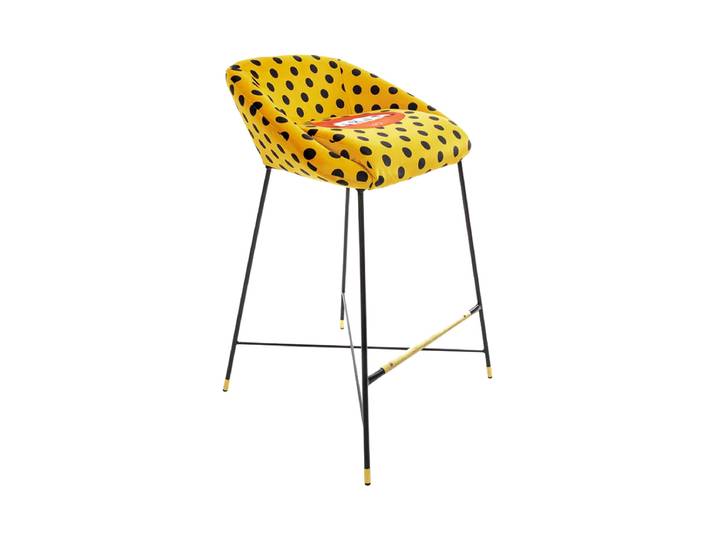 Design Barstuhl „Toiletpaper Shit“ Multicolor Seletti