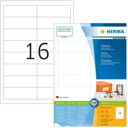 Herma, Etiketten, Etiketten
