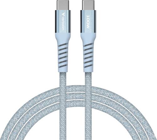 Verbatim Handy Kabel [1x USB-C Stecker - 1x USB-C Stecker] 1.2 m USB-C mit Magnetanschluss