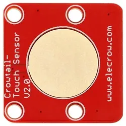 Elecrow Crowtail Touch Sensor 2.0, kapazitive Erkennung, 60ms Reaktionszeit, JST-PH 4-Pin, 2,0-5,5V