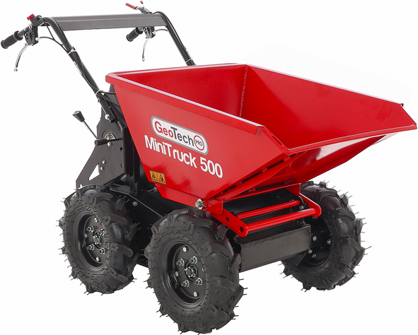 GeoTech Pro MiniTruck 500 - Motocarriola 4x4 con motore Loncin G200F