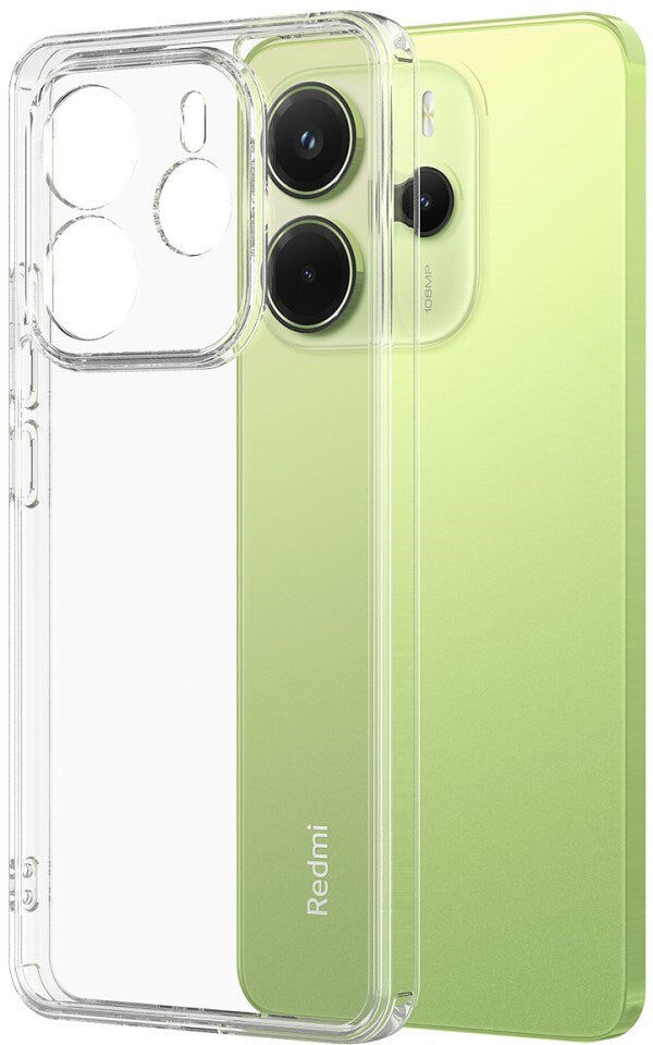 Xiaomi Redmi Note 14 (4G) - EIDERWOOD Fleksibelt Plastik Cover - Gennemsigtig