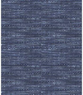 Roommates Waverly Blue & Blue Tabby Peel and Stick Wallpaper