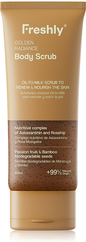 Freshly Cosmetics Golden Radiance body scrub 100 ml
