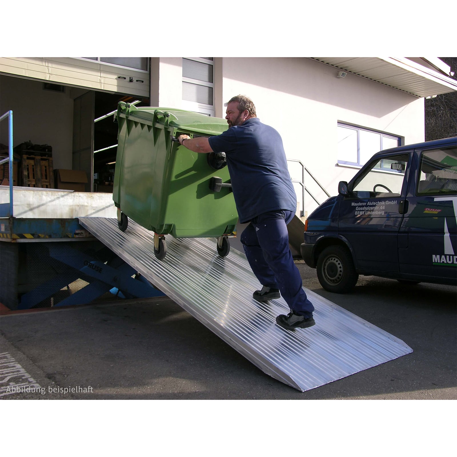 Mauderer Alutechnik Mauderer Verladetechnik SuperLeicht-Steg SL 150x50cm