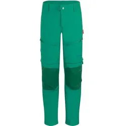 TROLLKIDS Kids Nordfjord Zip-off Pants, Größe 146 in Grün Grün