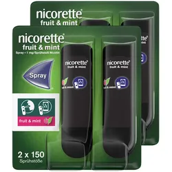 nicorette fruit & mint Spray 4er Set 2X2 St Spray