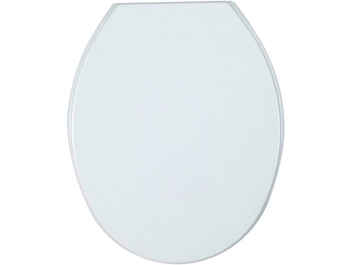 WC-Sitz WENKO Aurora , weiß, B:37,8cm L:46cm, Thermoplast, WC-Sitze, WC-Sitz