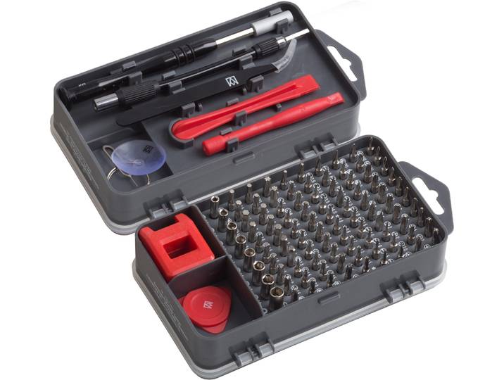 Kit de mécanique de précision pour smartphones\, tablettes\, PC\, consoles\, appareils photo\, montres\, lunettes 108 pièces