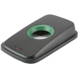 Vileda Geo litter bin litter bin green (000447), Abfalleimer