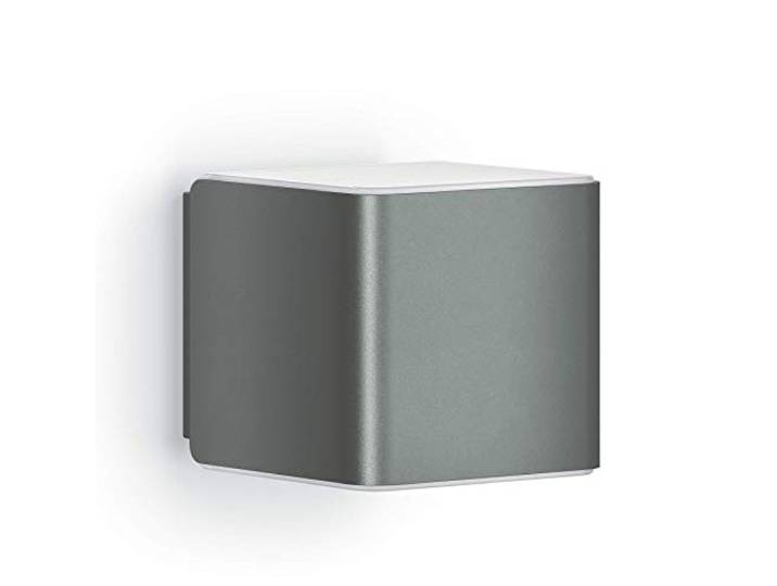 STEINEL Applique murale L 840 SC\, anthracite éclairage extérieur à LED\, détecteur de mouvement 160°\, connectable\, peut être utilisée via app