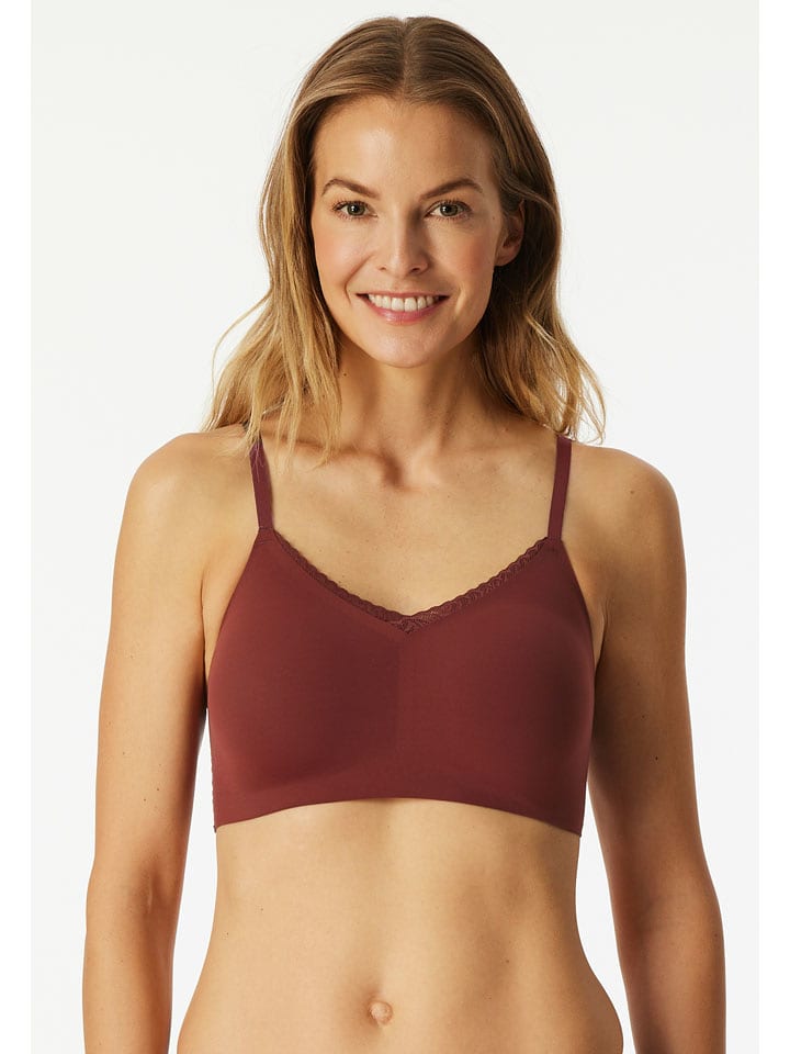 Schiesser Bustier in Rot - 38