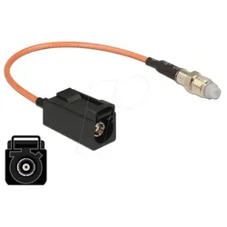 DELOCK 89680 - HF-Kabel, FAKRA A Buchse > FME Buchse, 20cm