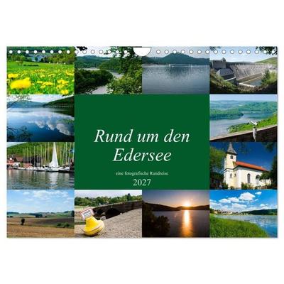 Rund um den Edersee (Wandkalender 2027 DIN A4 quer), CALVENDO Monatskalender
