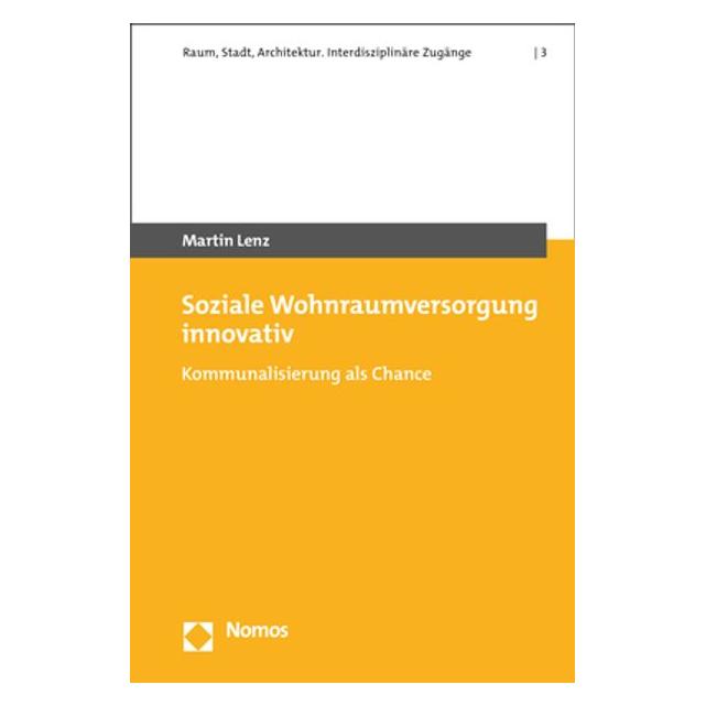 Nomos Soziale Wohnraumversorgung innovativ (Deutsch, Martin Lenz, 2022) (39008076)