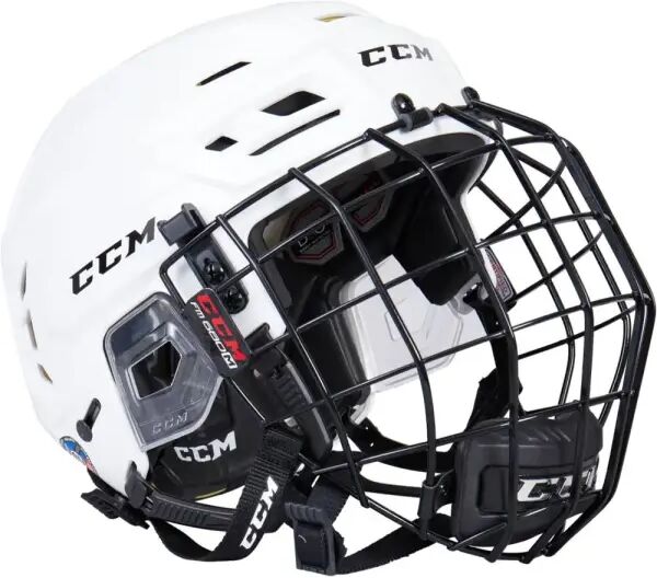 Hockey Helm CCM Tacks 310 Combo (S - Weiß)
