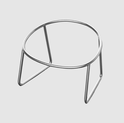 Inspire Curations ElevaPaw Tilted Raised Cat Bowls With 304 Stainless Steel Neck Guard Design 1pc Bowl Holder