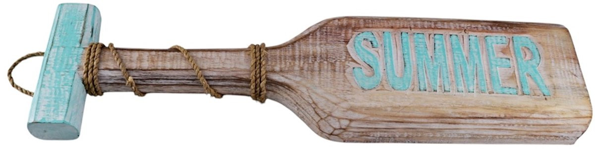 Peddel Kari SUMMER tafelblad voor volwassenen in natural/turquoise