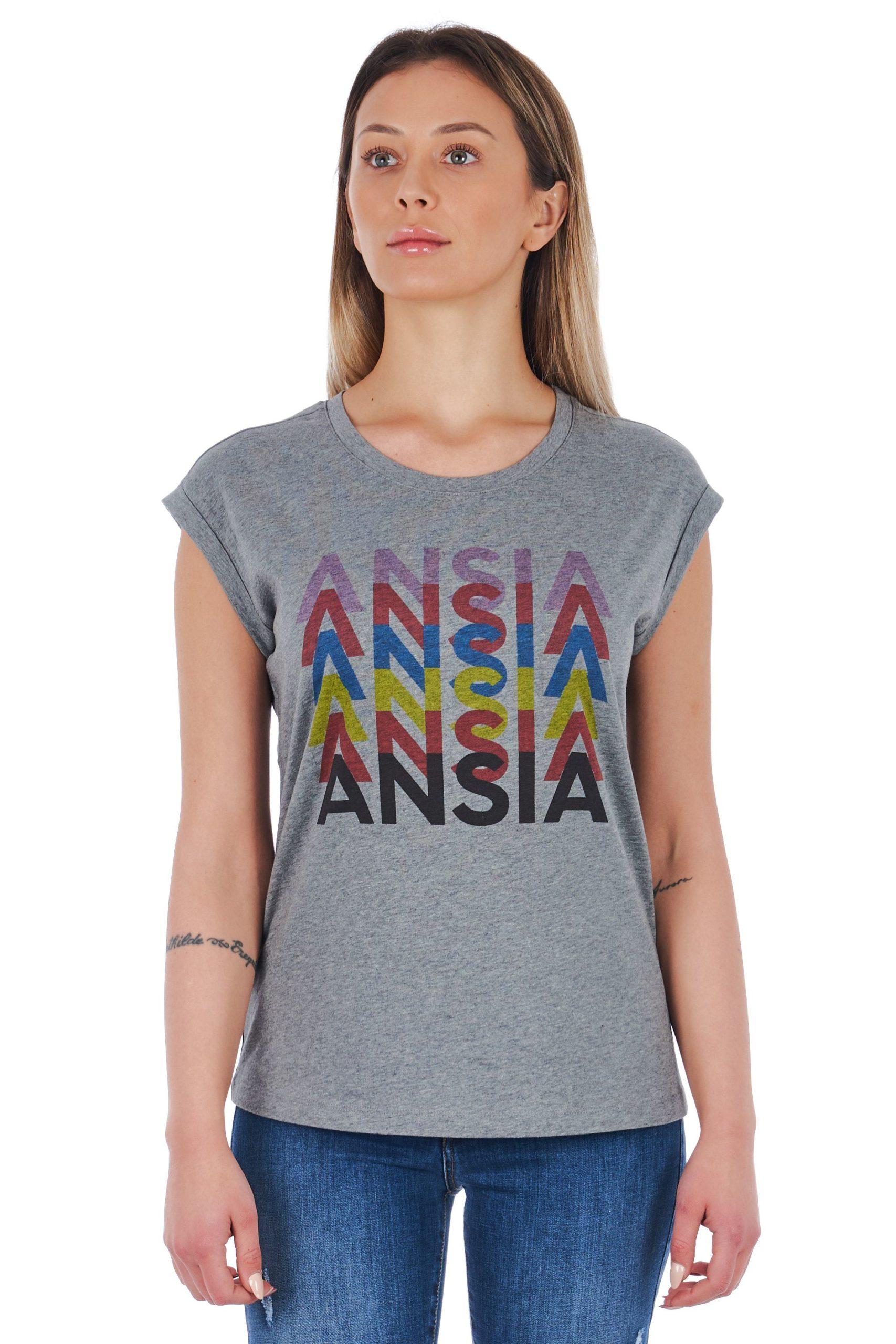 Frankie Morello Ggrigiomelange T-Shirt